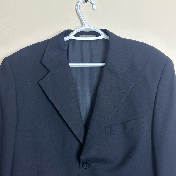 Tip Top Size L Classic Black Men's Blazer - Picture 2 of 8